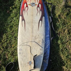 Bilbo 6'8" 3 fin semi longboard